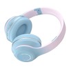 Bluetooth Headphone Heavy Bass Noise Cancelling Foldable Gradient Color Wireless