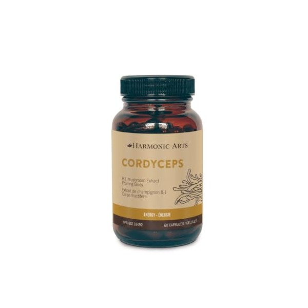 Harmonic Arts Harmonic Arts | Cordyceps Mushroom Capsules | Boost