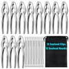 24 Pcs Crab Crackers and Tools, Heavy Duty Nut Crackers
