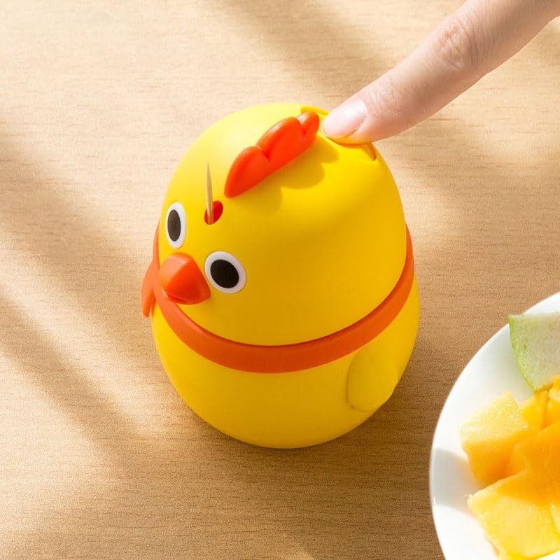 Toothpick Box Chick Toothpick Box Push Type Automatic Pop Up