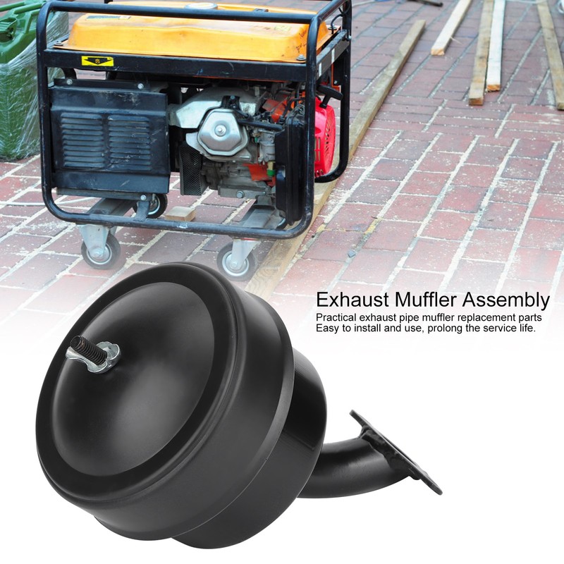 Agricultural Exhaust Muffler System Assembly for 168f 170F AirCooled Diesel