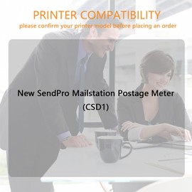 Run Star SL-870-1 SL870-1 SL8701 Fluorescent Red Compatible Ink Cartridge Compatible for Pitney Bowes SendPro Mailstation Postage Meter CSD1 Printer (1 Pack)