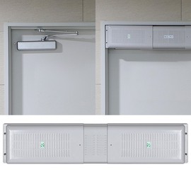 Entrance Door Mosquito Net & Screen Installation Kit with Door Closer Cover Door Closer Cover