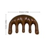 Wooden Massage Comb, 1 Count Head & Scalp Massaging Comb,