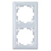 UNITEC Genoa Double Cover Frame (Pack of 1) Ultra White