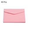 PATIKIL Mini Envelopes, 60 Pack Paper Blank Small Items Storage