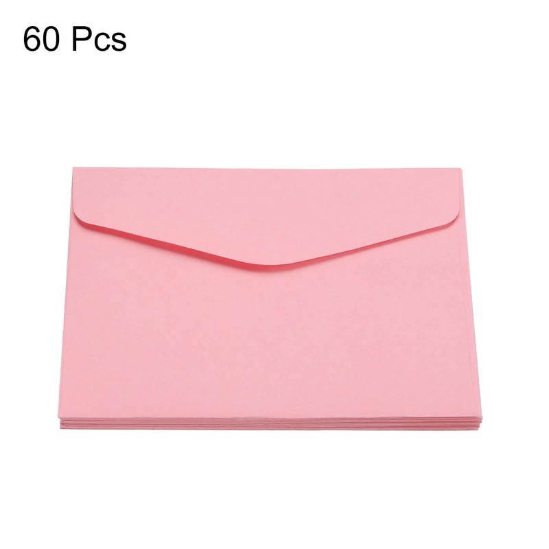 PATIKIL Mini Envelopes, 60 Pack Paper Blank Small Items Storage