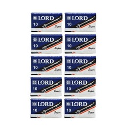 Lord 100 LORD Super Stainless Double Edge Razor Shaving Blades Safety Classic