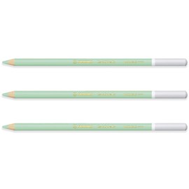 STABILO Chalk-Pastel Pencil CarbOthello - Pack of 3 - Green Light (545)