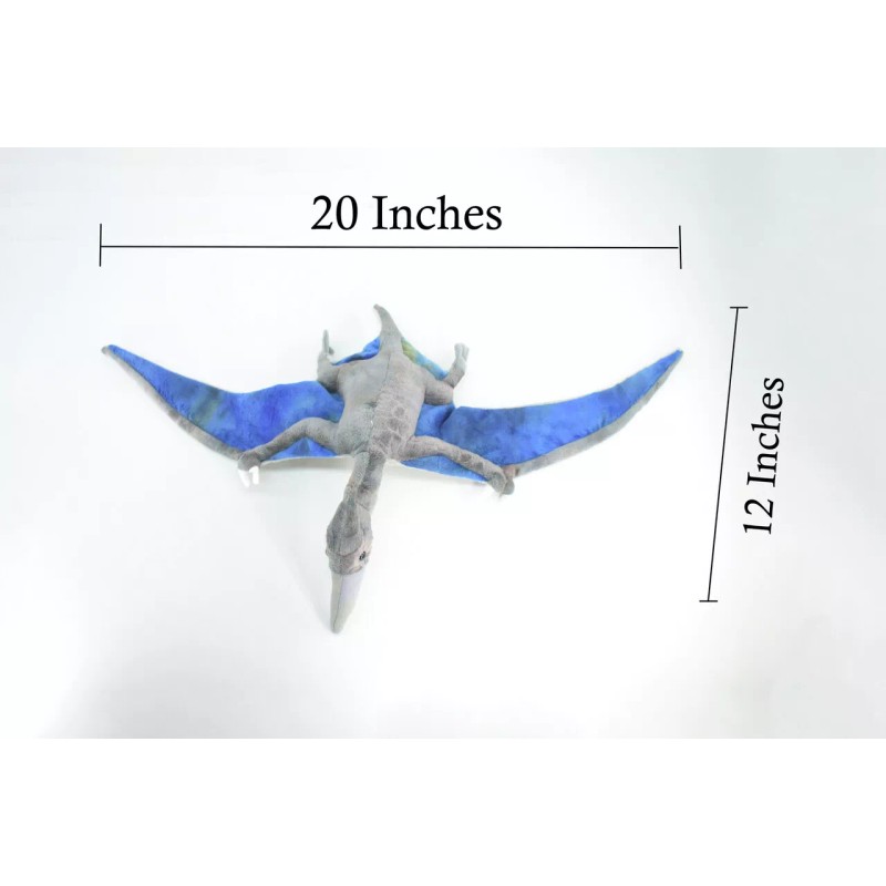 Collectible Wildlife Gifts Pteranodon Plush Dinosaur, Soft, Stuffed Toy, Realistic,