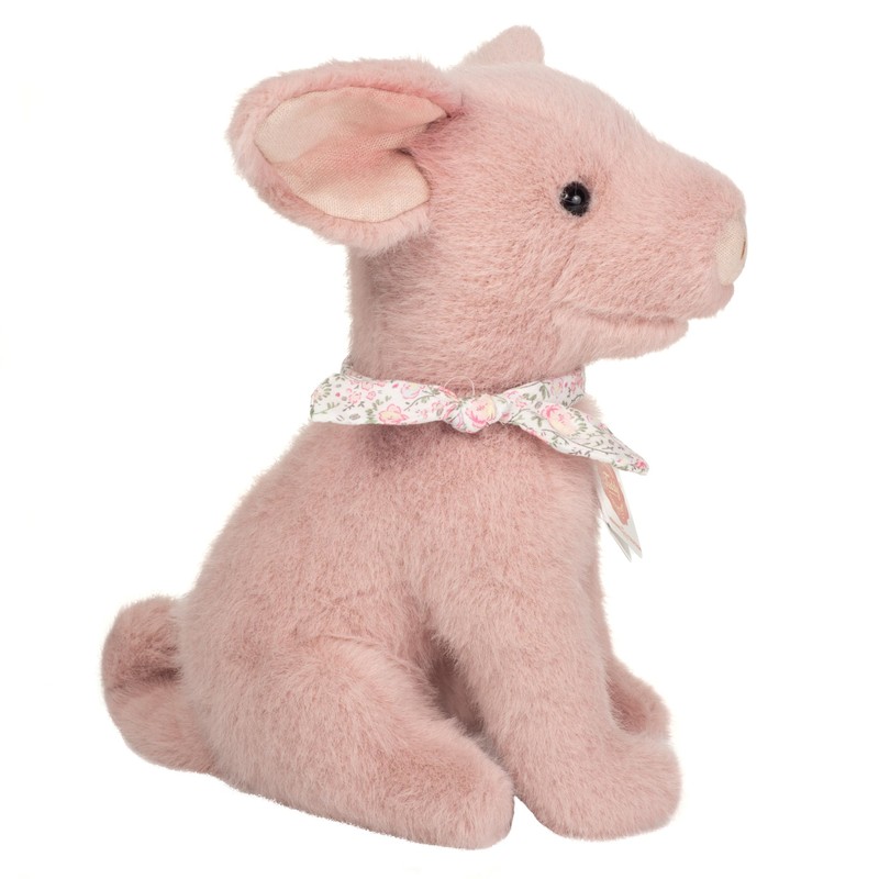 Teddy Hermann Audrey 93023 Pig Cuddly Toy 23 cm with