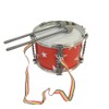 Children's Drum Toy with Chopsticks and Shoulder Strap Marching Drum