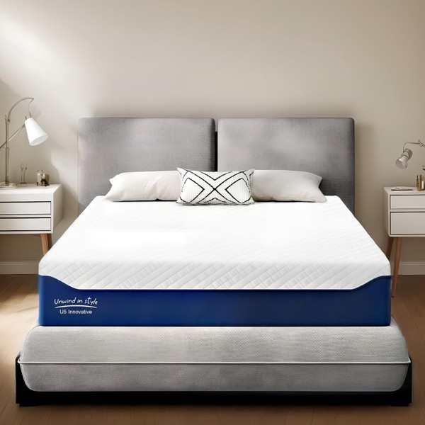 SogesSleep Queen Mattress, 10 Inch Memory Foam Mattress Queen in