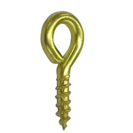 DAIDOHANT 10185304 (Hanging Brackets/Hooks) Brass Baby Heaton [No.K] (A) 0.2 x (B) 0.18 x (C) 0.06 inch (1.5 mm) (18 pieces)