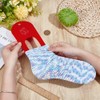 BENECREAT 2Pcs Pack Acrylic Sock Blockers for DIY Crochet Socks,