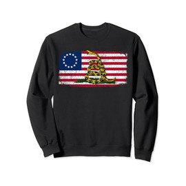 Gadsden flag American Sweatshirt