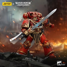 BEERISE JOYTOY 1/18 Action Figures - Warhammer The Horus Heresy Blood Angels Legion Praetor with Paragon Blade - 6‘’,Classic Character,Collectible,Age 15 and Above