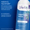 LIFE-FLO Magnesium Lotion - New and Improved Unscented Body Lotion