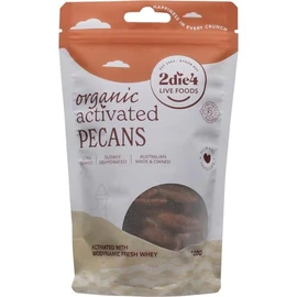 2Die4 Live Foods Activated Organic Pecans 120 g, 120 g