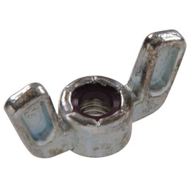 Hillman 43538 1/4-20 -Inch Nylon Insert Wing Nut, Zinc, 8-Pack