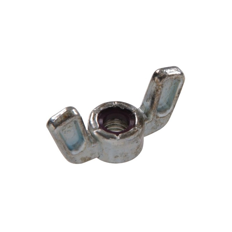 Hillman 43538 1/4-20 -Inch Nylon Insert Wing Nut, Zinc, 8-Pack