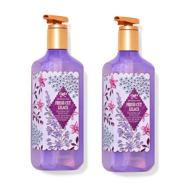 Fresh Cut Lilacs - White Barn - Gel Hand Soap