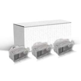 Professor Color 008R12941 OEM Replacement Staple cartridges for Xerox (5,000 Staples x3). for use in Xerox 4600, 6700, 7500, 7800, B600, C500, C600, C8000, C8100, Series Printers and More.