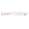 Kamio Japan 225618 Paws Ruler, 5.9 inches (15 cm) Ruler,