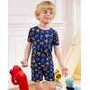 babee Reshinee Bamboo Viscose Toddler Alphabet Pajamas Boys Girls Kids