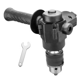 perfeclan Right Angle Drill Bit Adapter Professional Practical Wear Resistant Stable 90 Degree Drill Chuck for Workspace Small Places