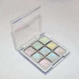 SZDYM Professional super multi-chrome 9 color eyeshadow palette,long-lasting and handmade chameleon eyeshadow,100% Vegan and Cruelty Free with special colors,Super Smooth and Highly Pigmented (#02)