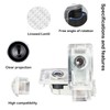 Lzmytsdklo 4Pcs Car Door LED Projector, Puddle Lights Door Lights