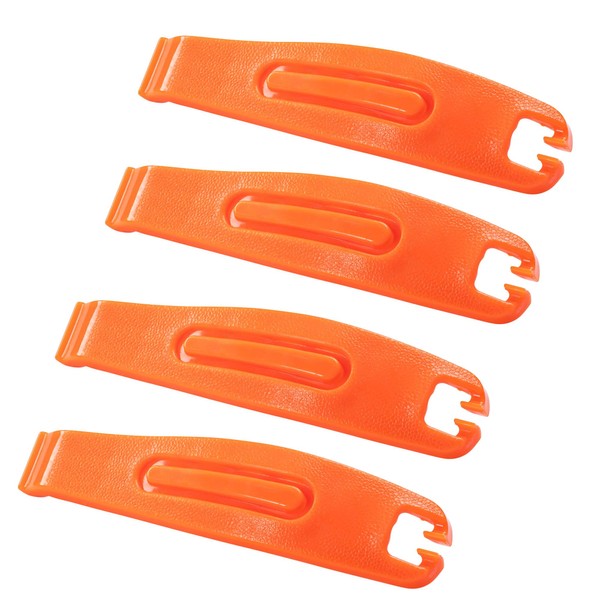 Revere Professional Bike Tire Levers | 4 Pack - Orange