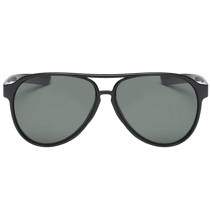 PolarSpex Classic Unisex Polarized Ultra Lightweight Flexible Aviator Sunglasses (Gloss