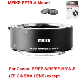 MK EFTR-A Metal Lens Adapter EF-EOSR Support Full Frame and Auto-Focus Mount Converter,Compatible with Canon,EF Lens convert to EOS-R EOS-RP R5 R6 and RED Komodo Cameras