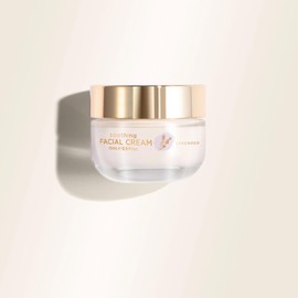 Fleurissent Lavender-Infused Soothing Facial Cream - 6 Flower Blend, 24-Hour Hydration, Smooths Fine Lines, Organic Antioxidant - 0.5 FL OZ / 15ML