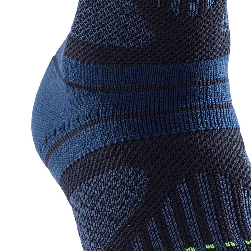 Bauerfeind(バウアーファインド）SPORTS ANKLE SUPPORT DYNAMIC 薄型3Dエアニット、通気性が良く動きやすい足首用サポーター【スポーツシリーズ 左右兼用１枚 XS～XXL ドイツ製】 (L, ブラック