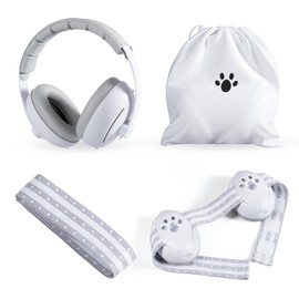 Carehabi Unisex Baby Earmuffs, White
