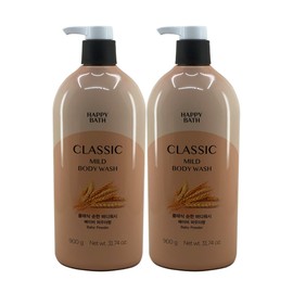 Happy Bath 해피바스 클레식 순한바디워시 900g 2개 Happy Bath Classic Gentle Body Wash 900g 2 Pieces