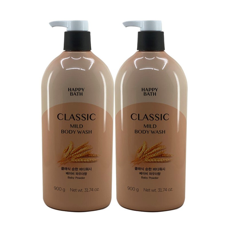 Happy Bath 해피바스 클레식 순한바디워시 900g 2개 Happy Bath Classic