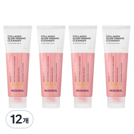 Mediheal Collagen Tight Glow Cleansing Foam, 12 Pieces, 120ml / 메디힐 콜라겐 탱글결광 클렌징폼, 12개, 120ml