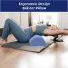 Ruizman Knee Pillow for Back Sleeping - Half Moon Bolster
