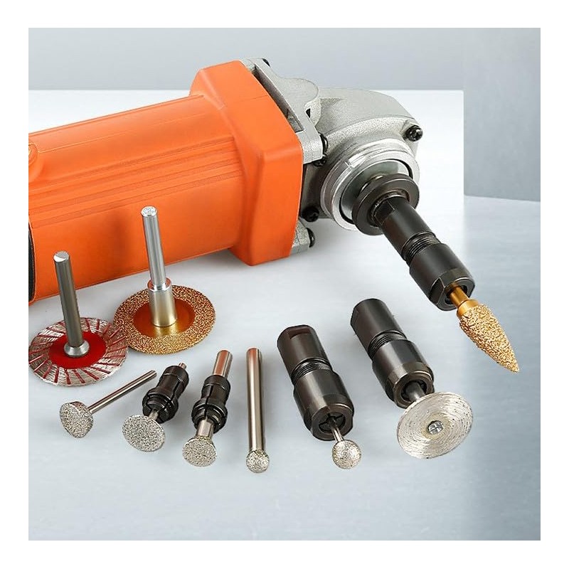 KATSU Tools Angle Grinder Attachment Adapter Converter 2 Pieces Set