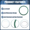 INFINAUTO Universal Bling Car Engine Start Stop Button Cover, One