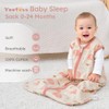 Yoofoss Baby Sleep Sack 12-18 Months 0.5 Tog Wearable Blanket