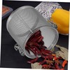 OHPHCALL Stainless Steel Seasoning Strainer Leak Infuser Basket for Tea