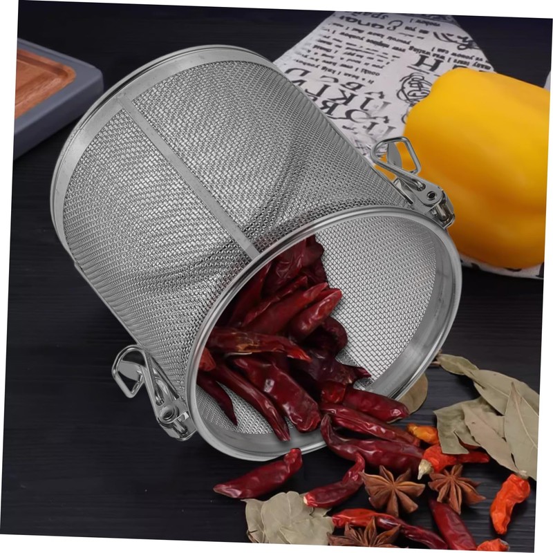 OHPHCALL Stainless Steel Seasoning Strainer Leak Infuser Basket for Tea
