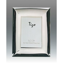 Tizo 4" X 6" Wide Dimensional Silverplate Frame Made in Italy…