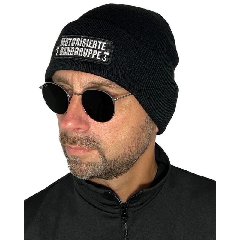 No Face No Name Motorised Edge Group Hat in Black