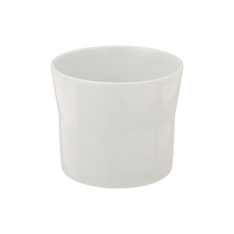 Hakusan Toki Free Cup, White, Approx. φ3.3 x 2.8 inches